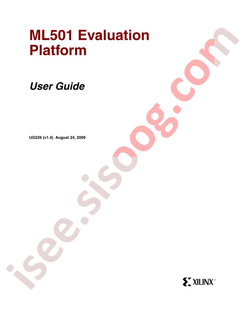 ML501 User Guide