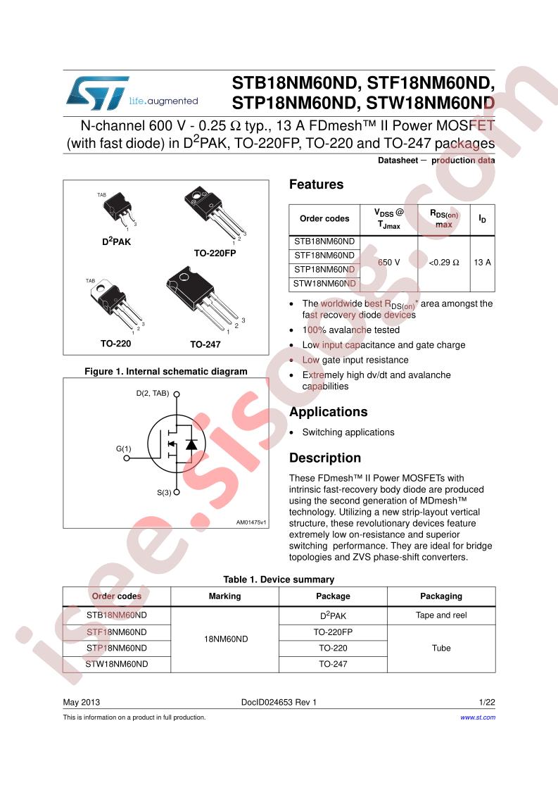 STx18NM60ND