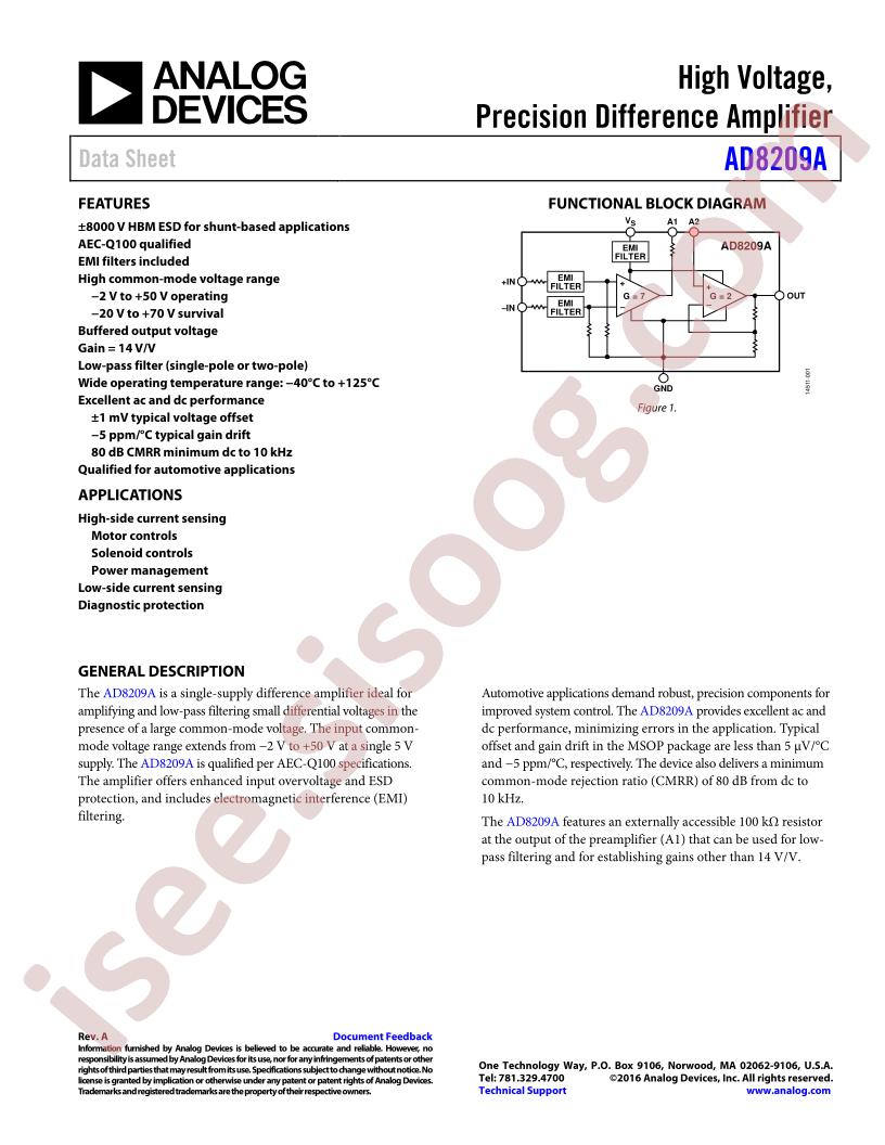 AD8209A