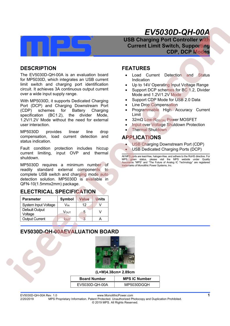 EV5030D-QH-00A