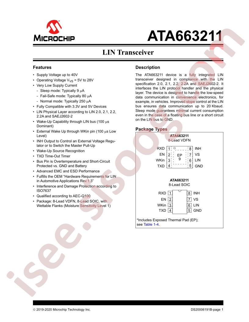 ATA663211 Datasheet~