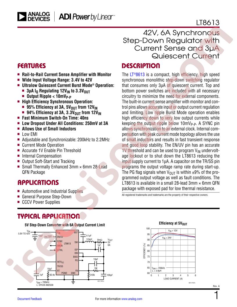 LT8613 Datsheet