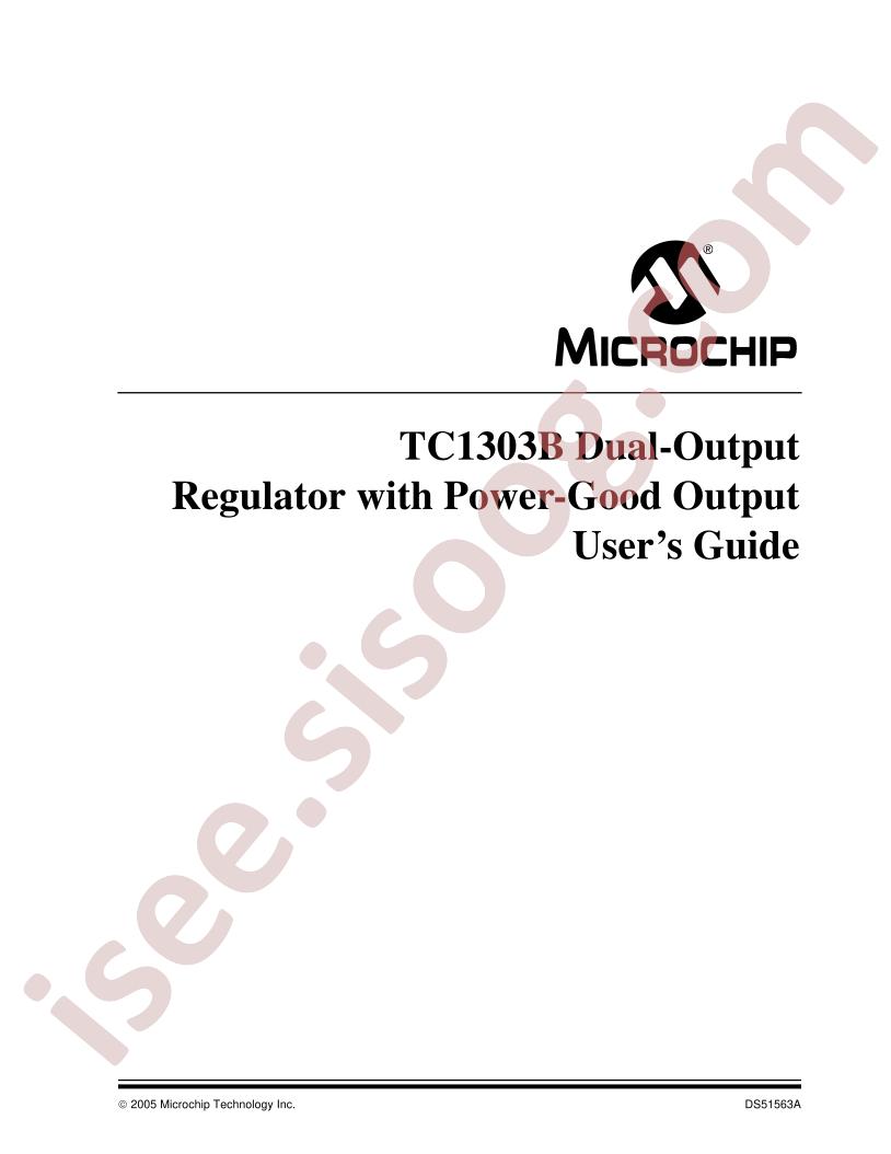 TC1303B Guide