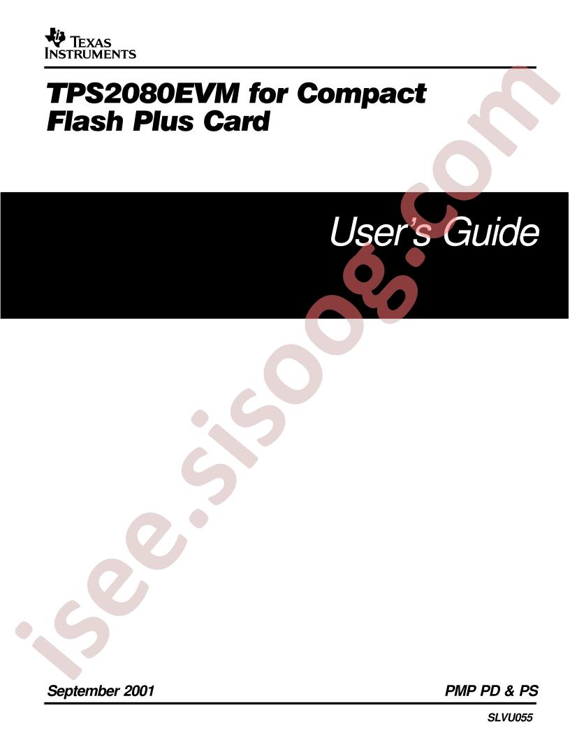 TPS2080EVM
