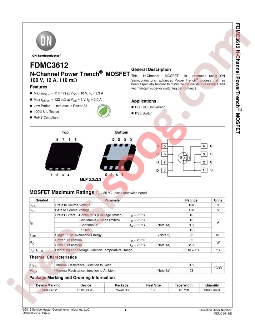 FDMC3612