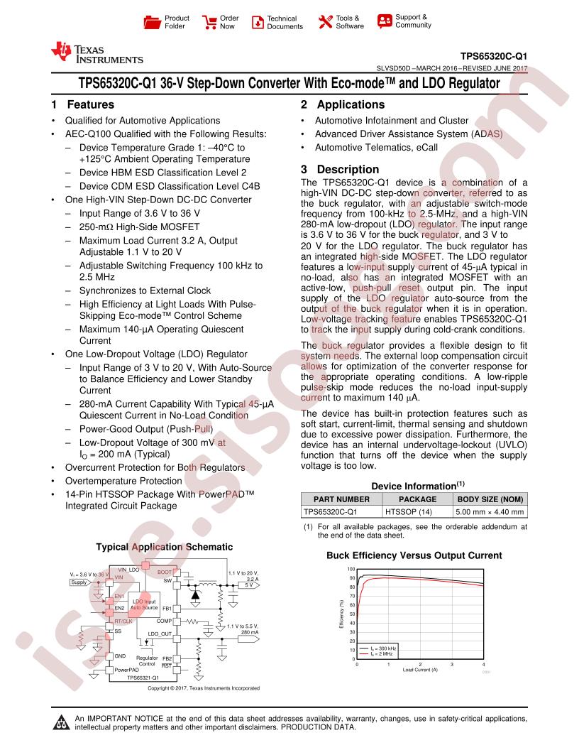 TPS65320C-Q1 Datasheet
