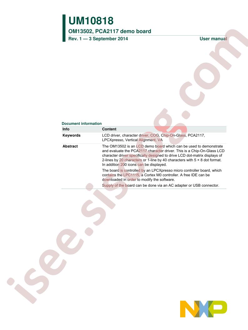 OM13502 User Manual