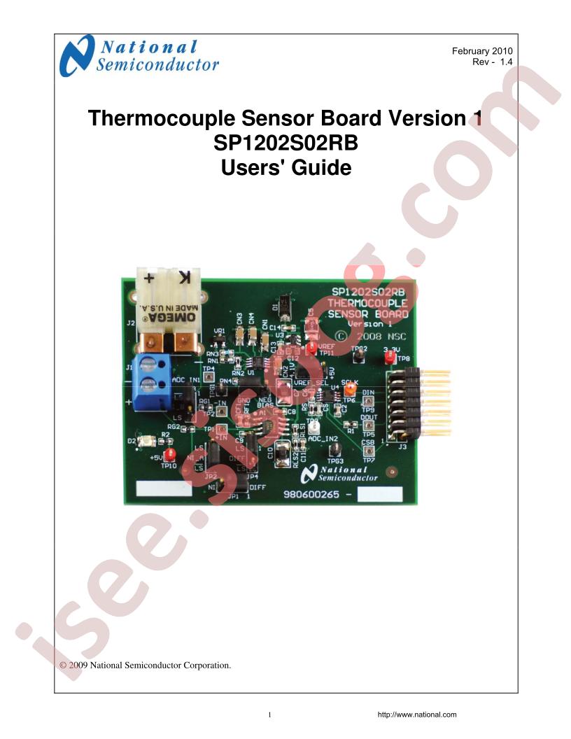 SP1202S02RB User Guide