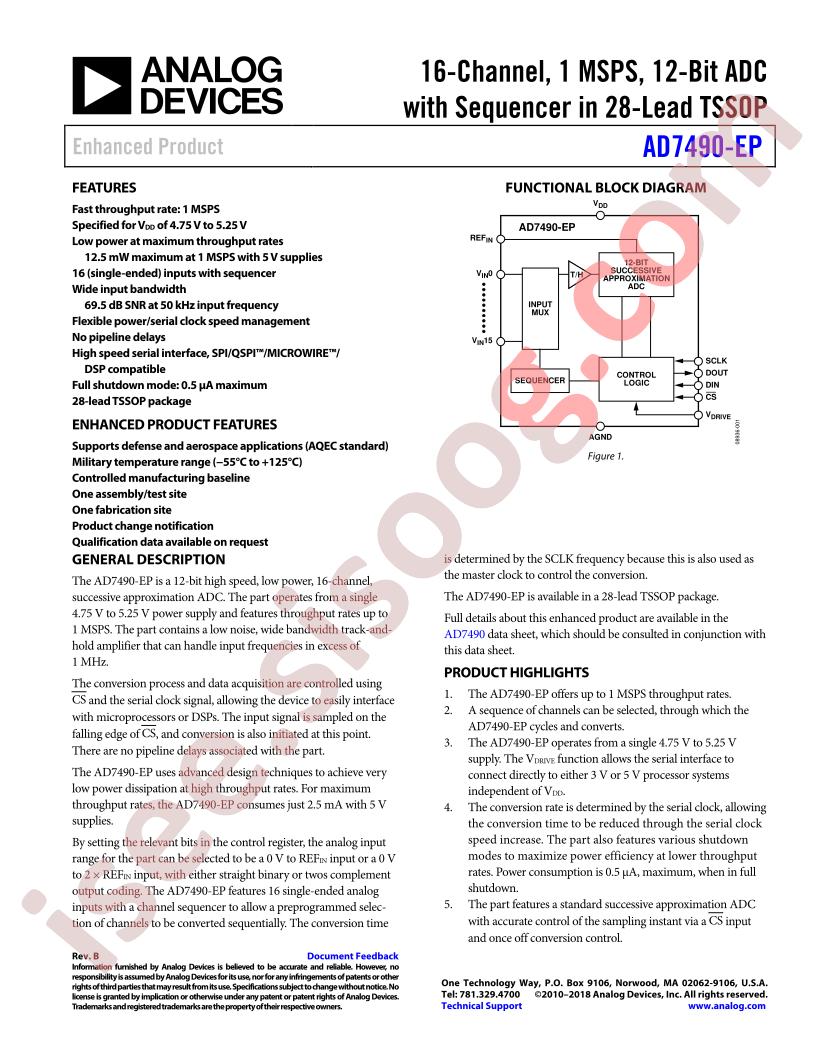 AD7490-EP