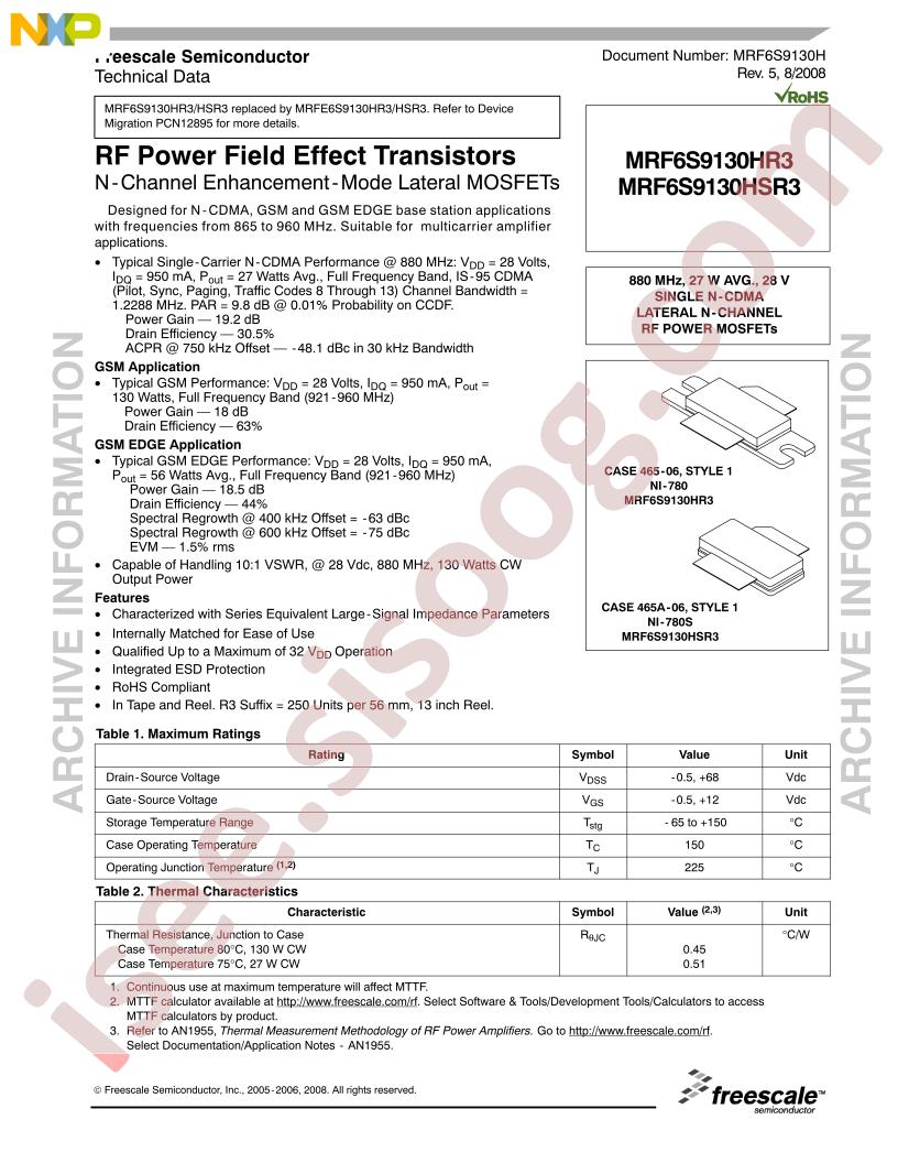 MRF6S9130H