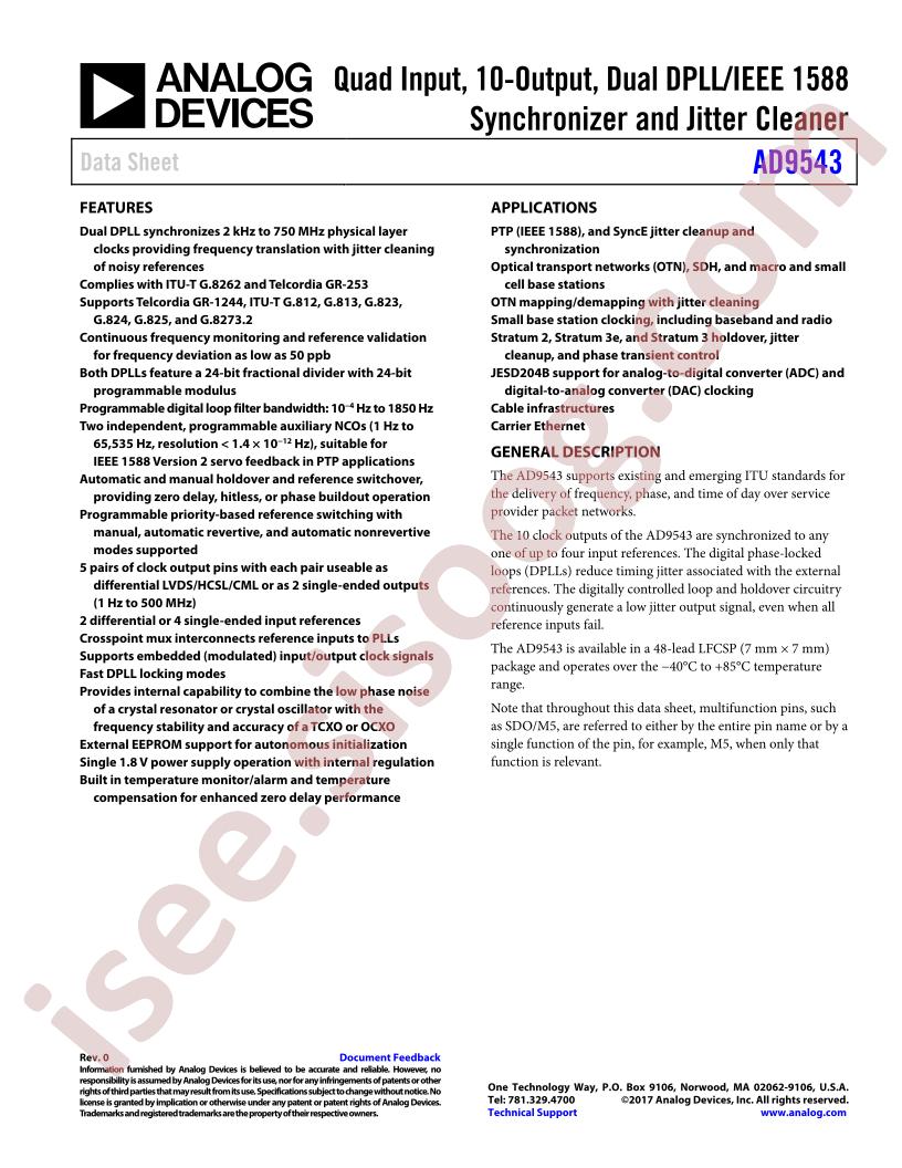 AD9543