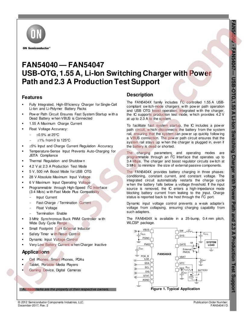 FAN54040 - FAN54047