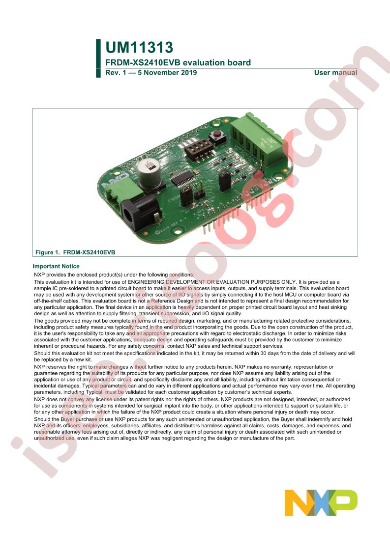 FRDM-XS2410EVB User Guide