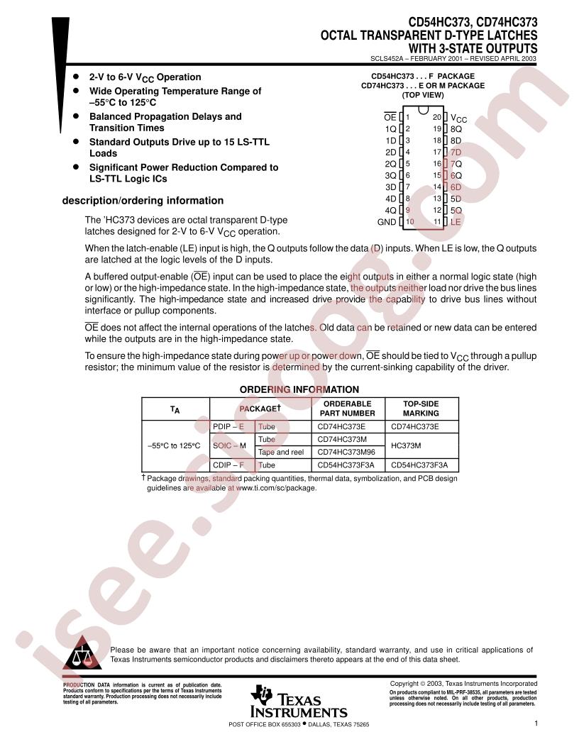 CD54,74HC373