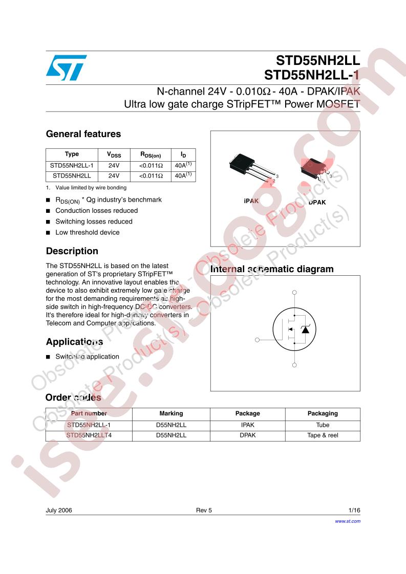 STD55NH2LL(-1)