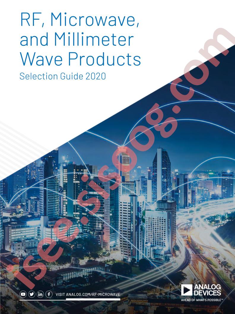 RF and Microwave IC Selection Guide