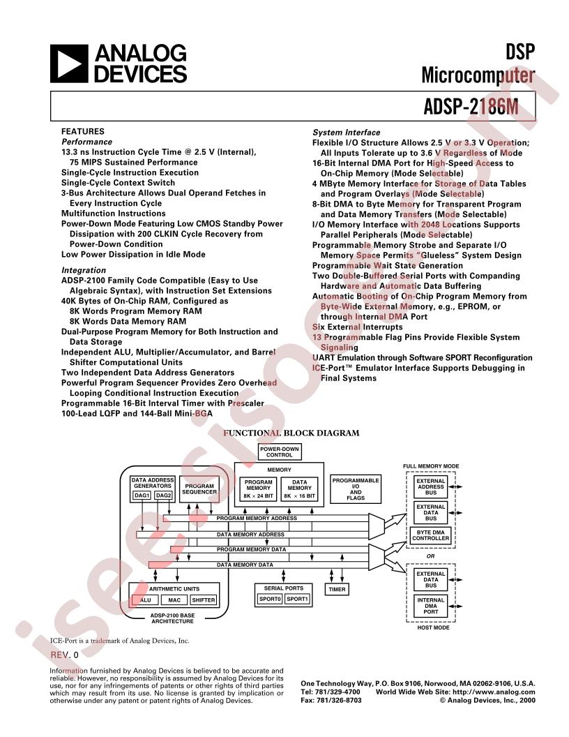 ADSP-2186M