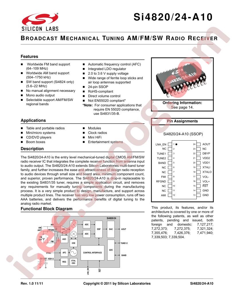 SI4820/24-A10