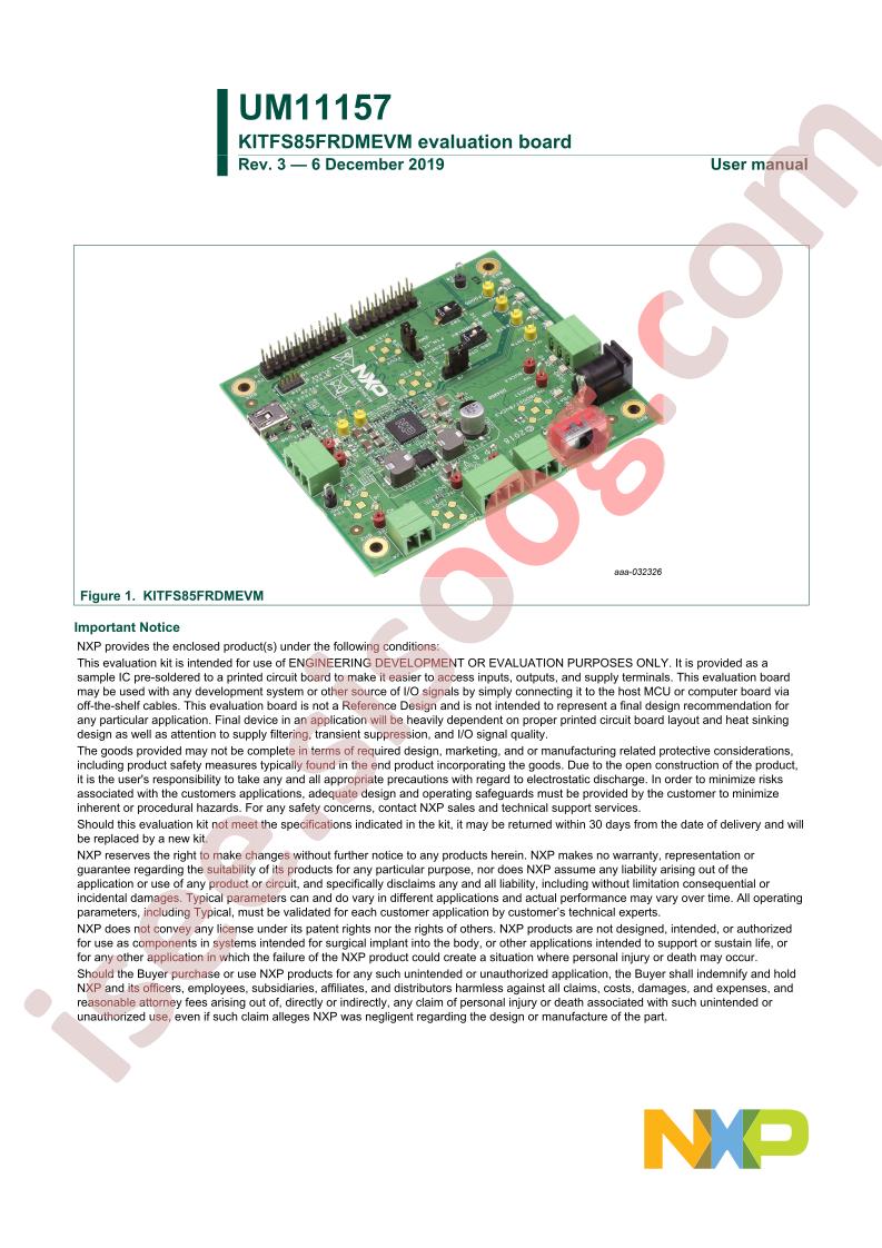 KITFS85FRDMEVM User Guide