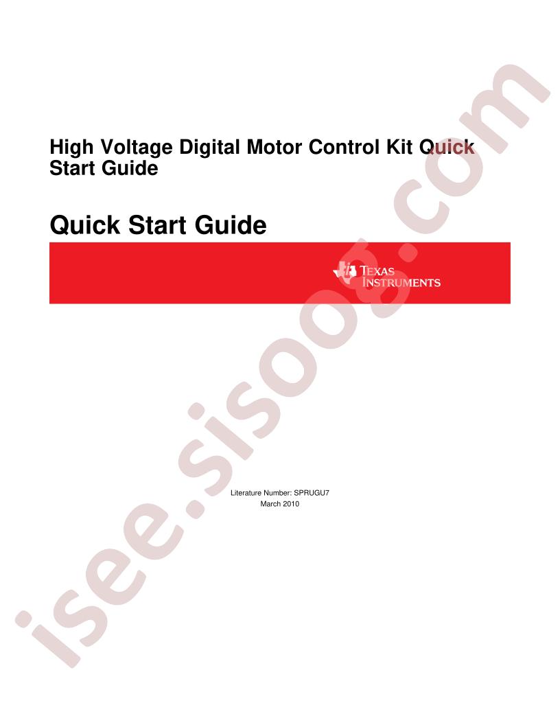 TMDSHVMTRPFCKIT Quick Start Guide