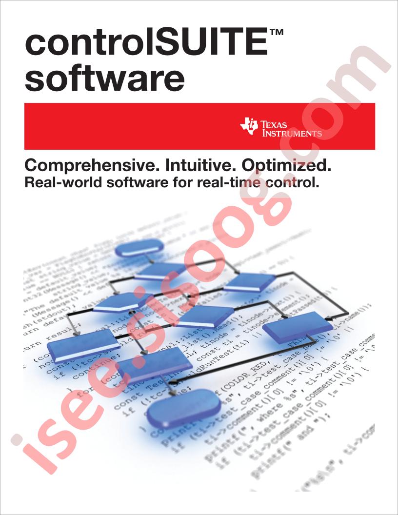 controlSUITE™ Software Brochure