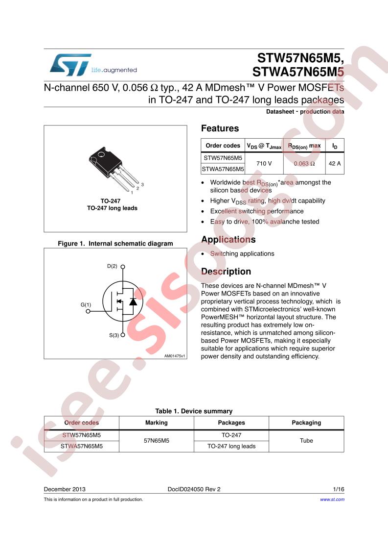 STW(A)57N65M5