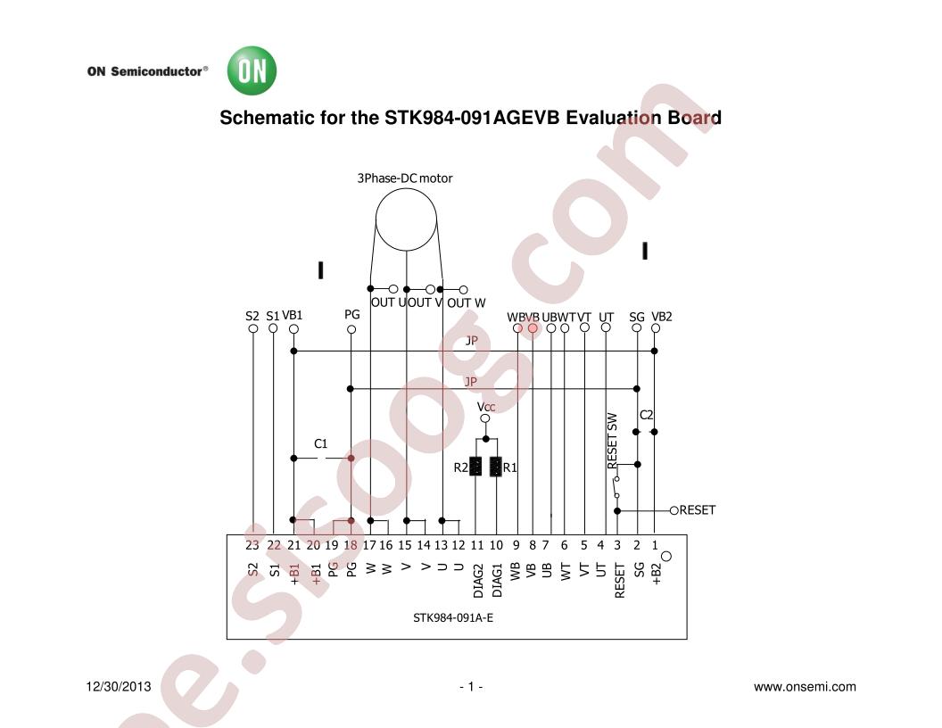 STK984-091AGEVB Schematic