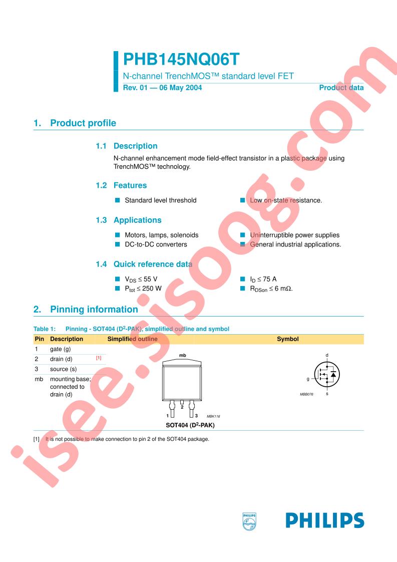 PHB145NQ06T