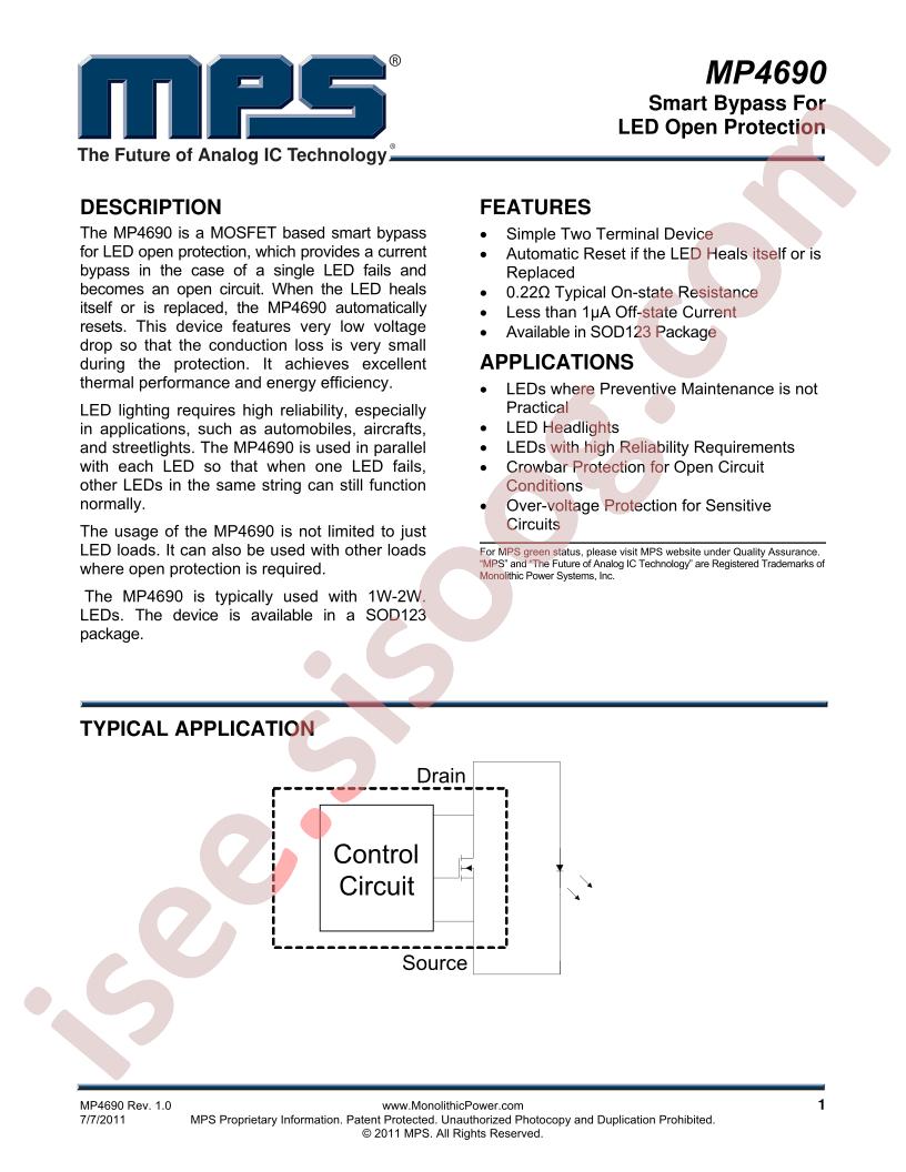 MP4690 Datasheet