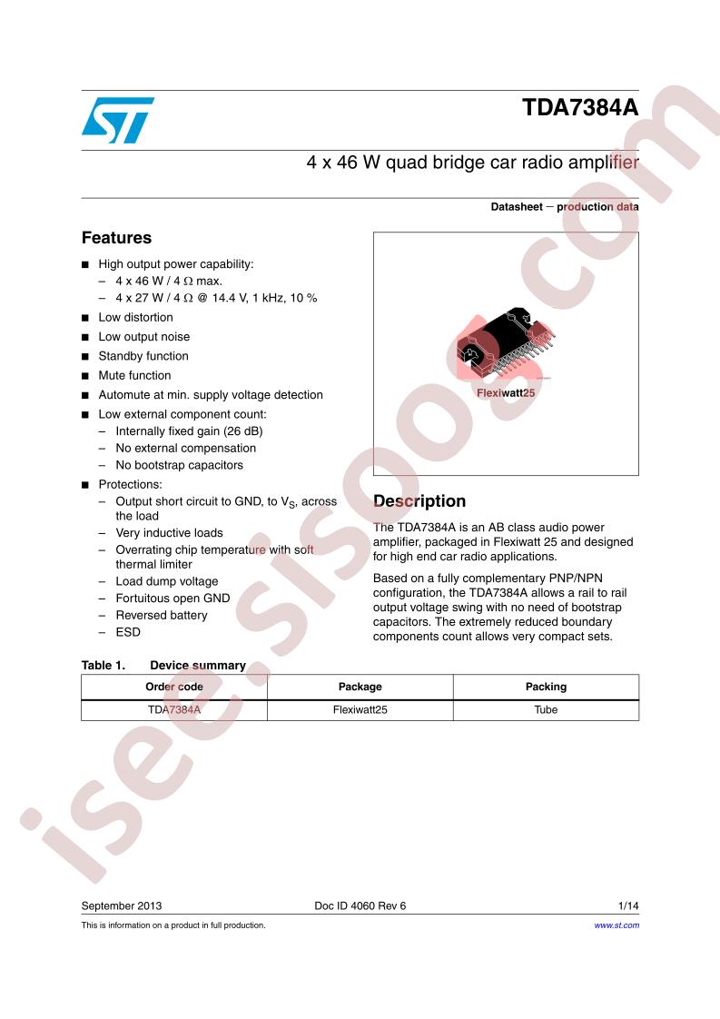 TDA7384A