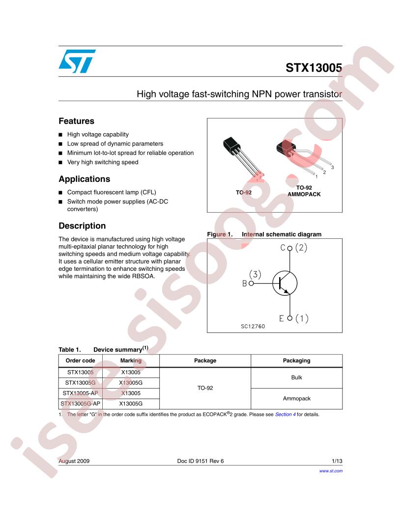 STX13005