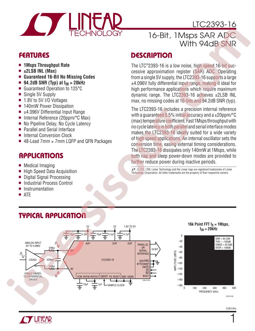 LTC2393-16