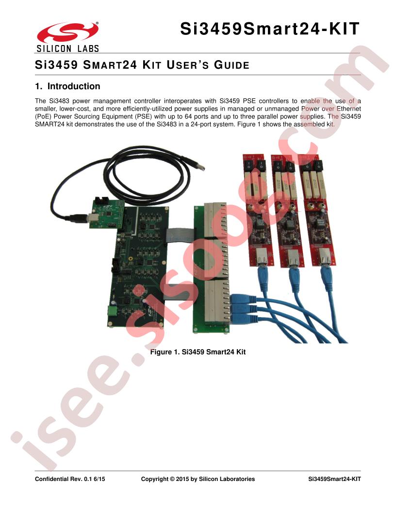 SI3459SMART24-KIT User Guide