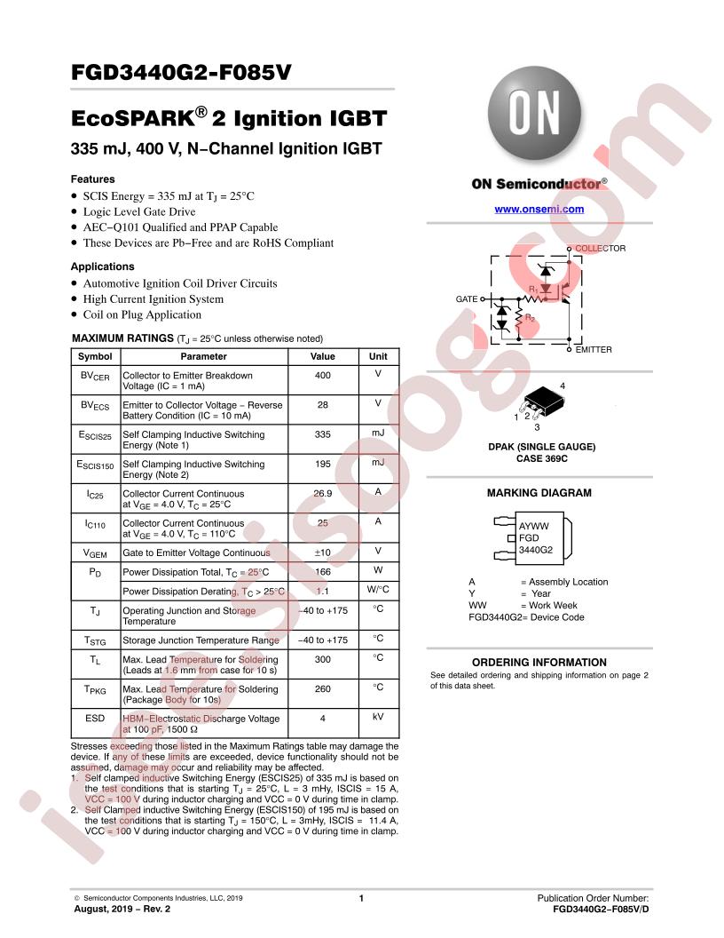 FGD3440G2-F085V