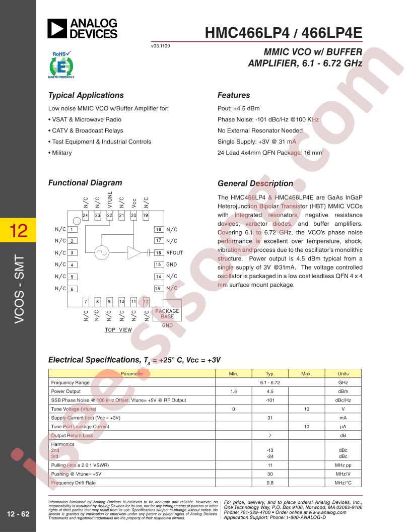 HMC466LP4(E)