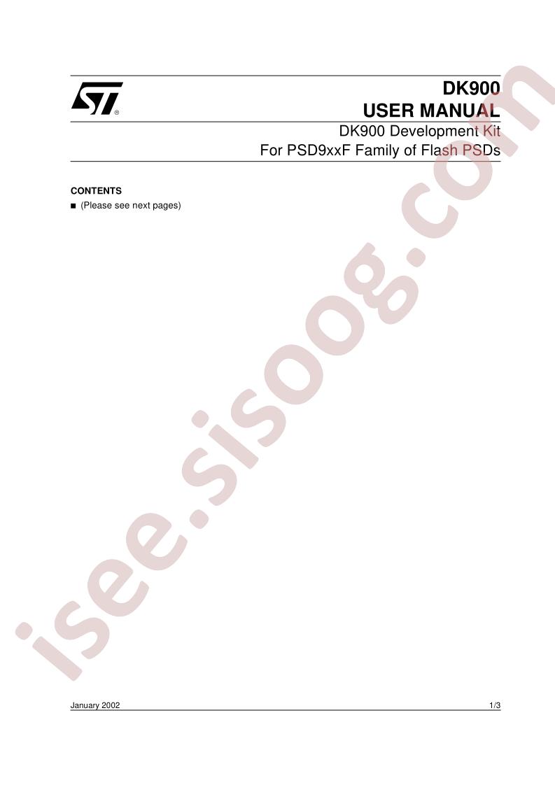 DK900 User Manual