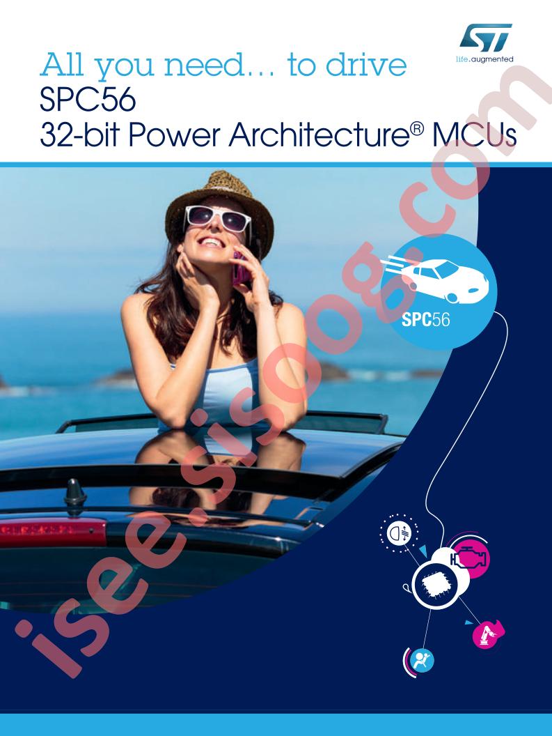 SPC56 Family Tools