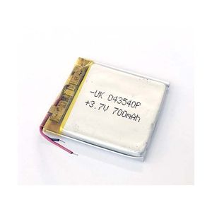 باتری 800mAh لیتیوم پلیمر Li-Po 3.7V تک سل 40x30x6mm