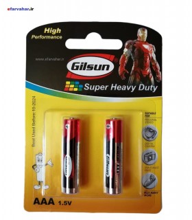 باتری نیم قلمی Gilsun مدل Super Heavy Duty