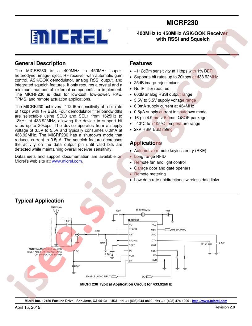 MICRF230