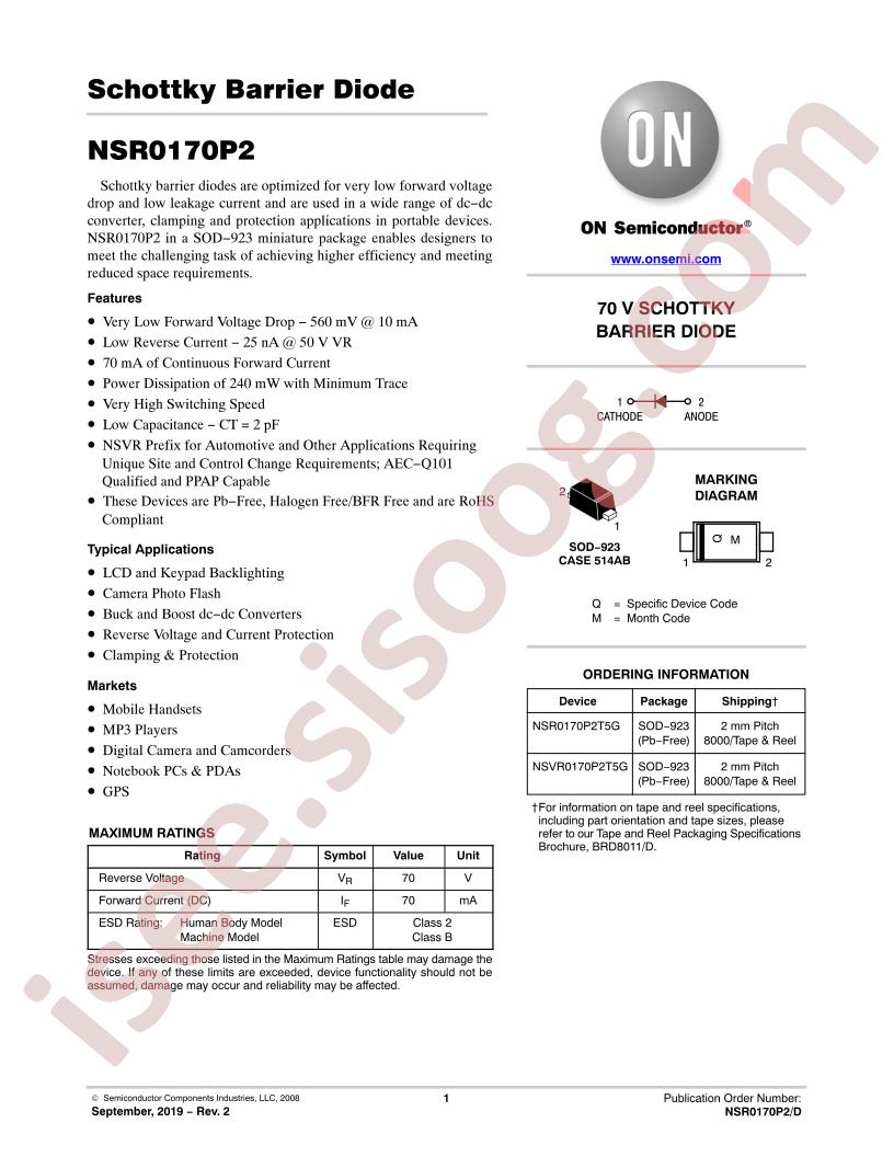 NSR0170P2T5G