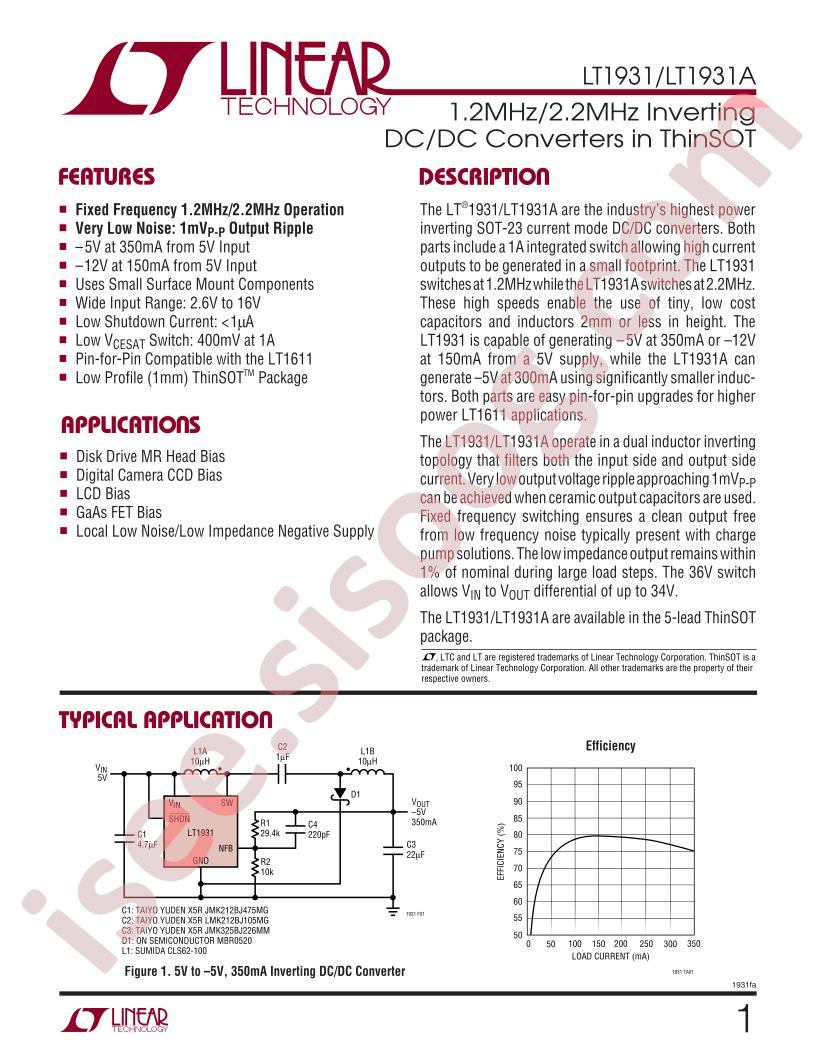LT1931(A)