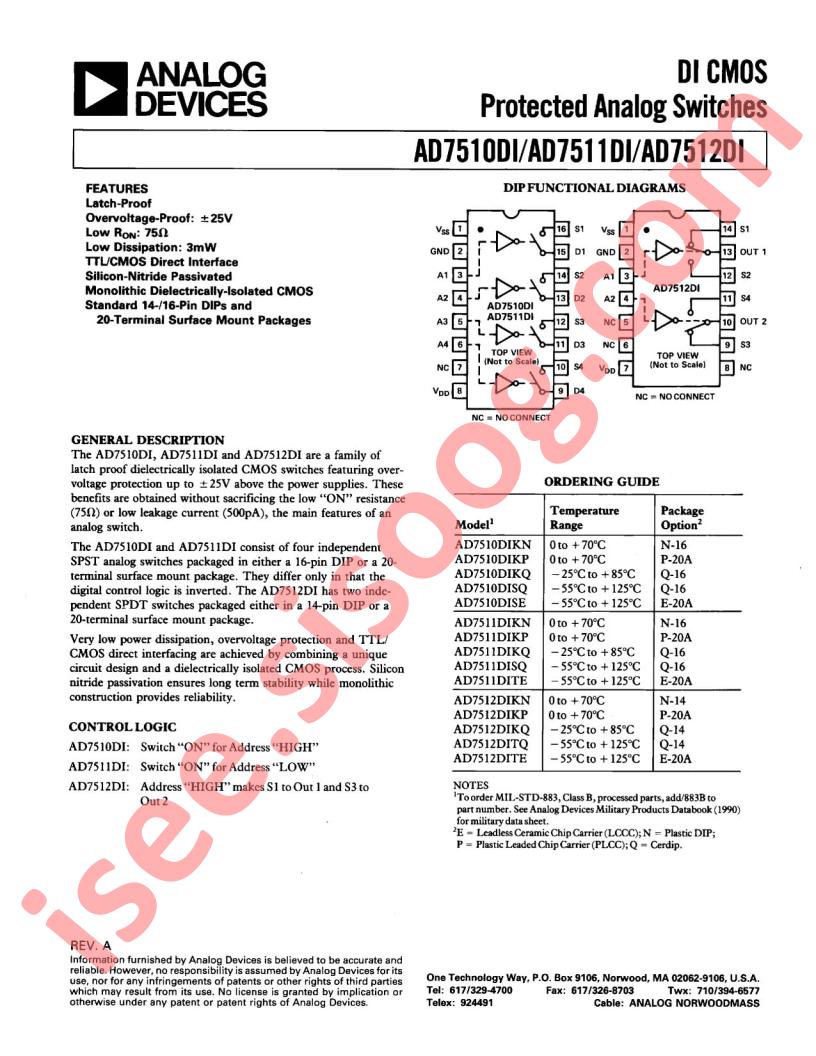AD7510DI-12DI