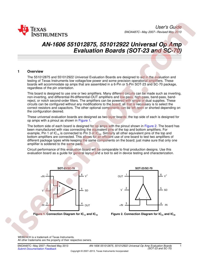 551012875, 2922 Eval Boards User Guide