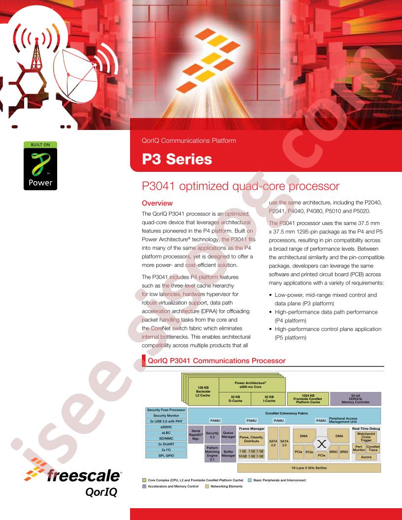 P3 Series Overview