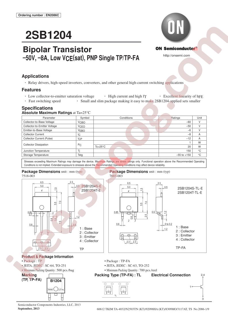 2SB1204