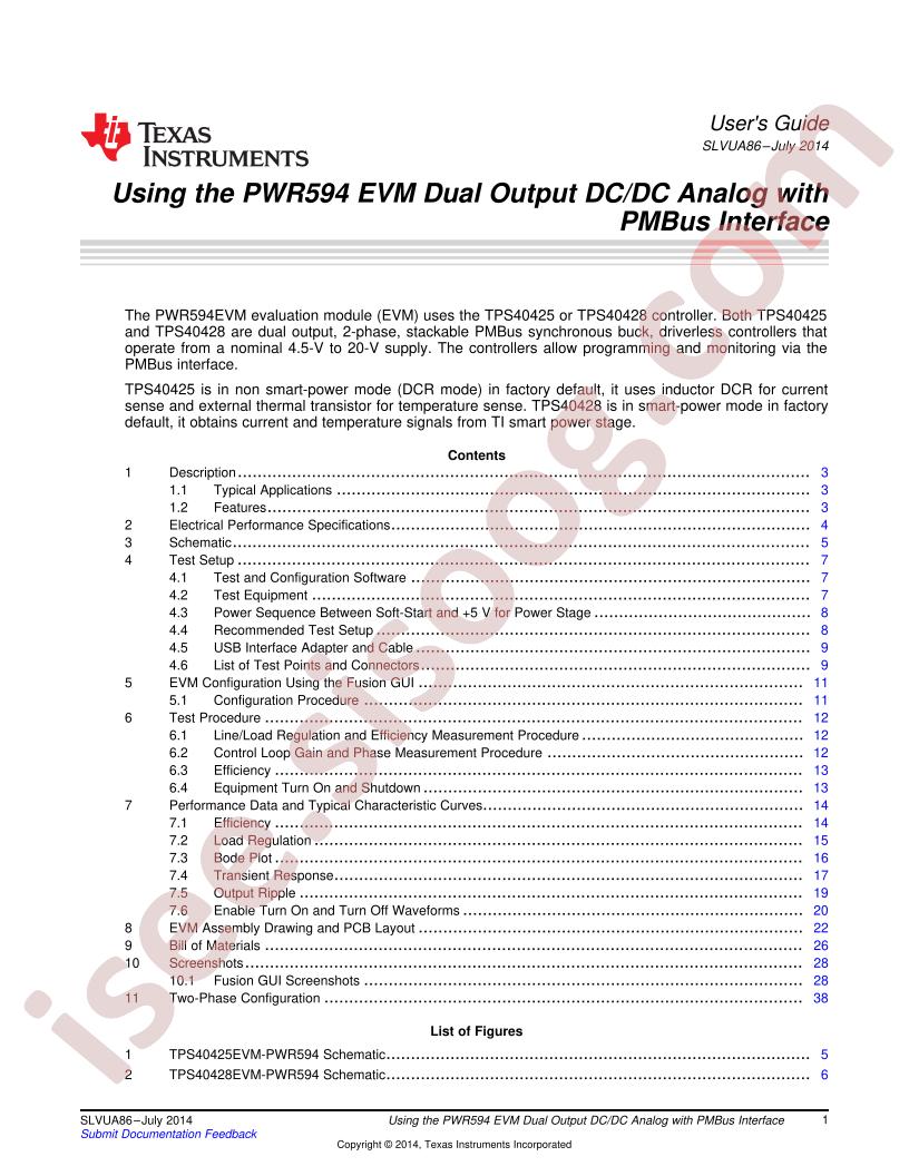 PWR594 EVM User Guide