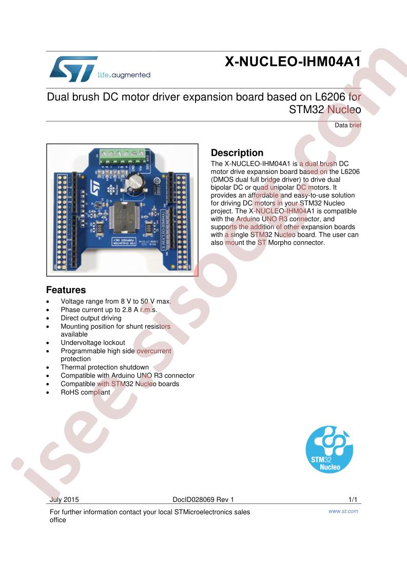 X-NUCLEO-IHM04A1