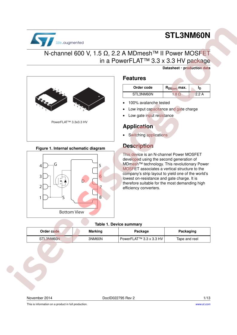 STL3NM60N