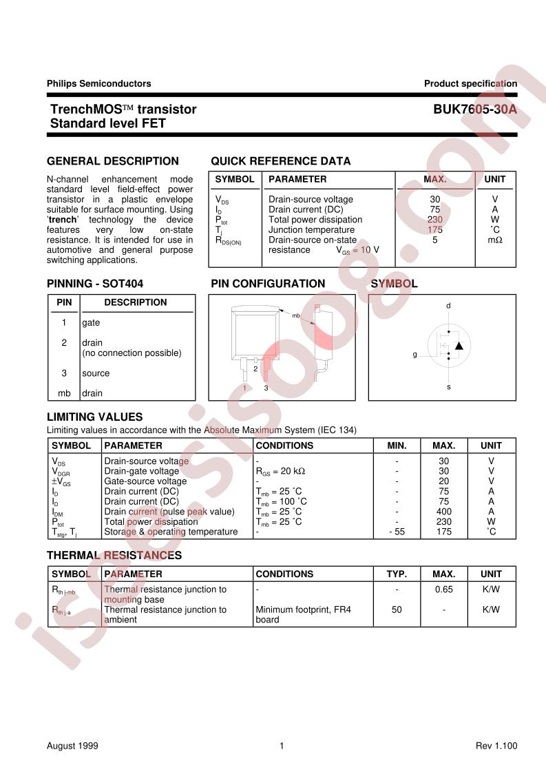 BUK7605-30A